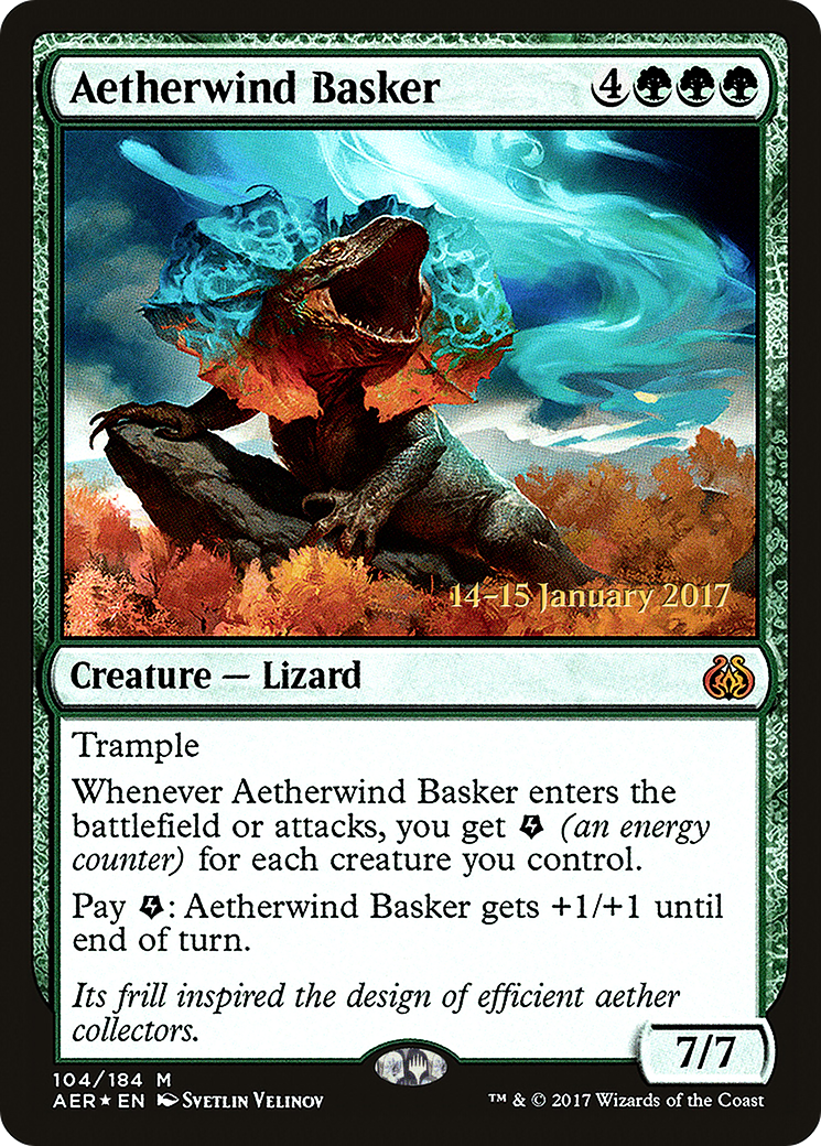 Aetherwind Basker - Prerelease Promo [PAER-104s]