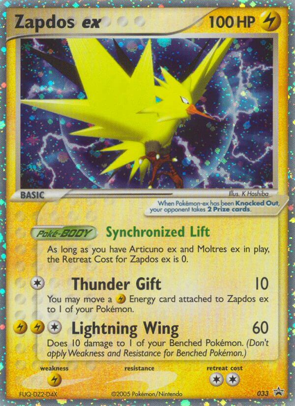 Zapdos ex [NP-33]