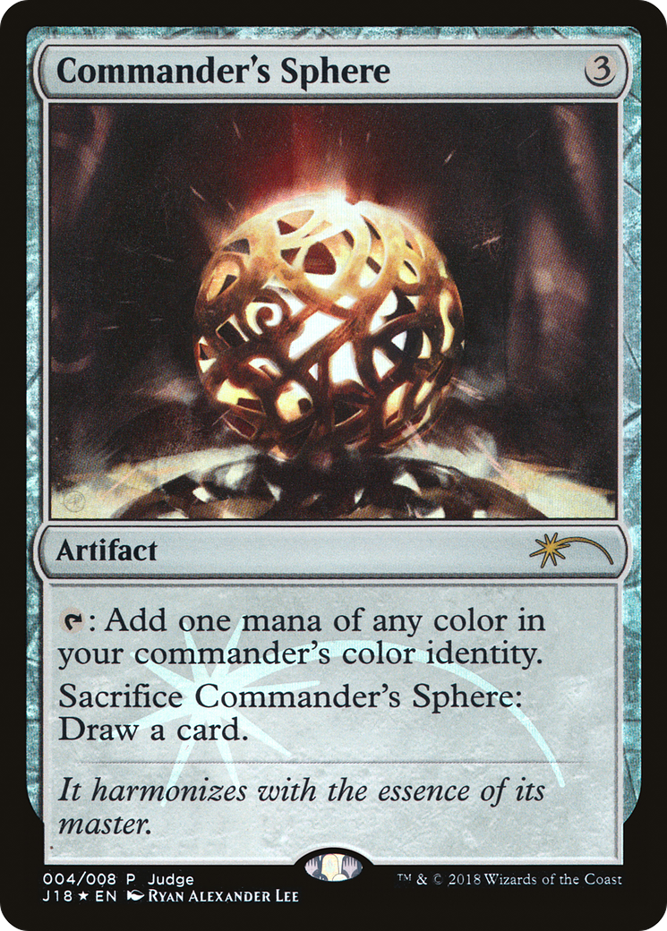 Commander's Sphere - Promo [J18-4]