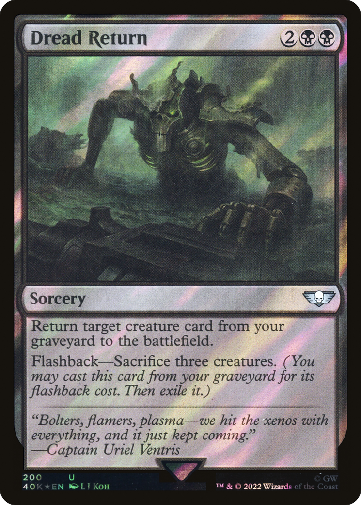 Dread Return - Surge Foil [40K-200★]