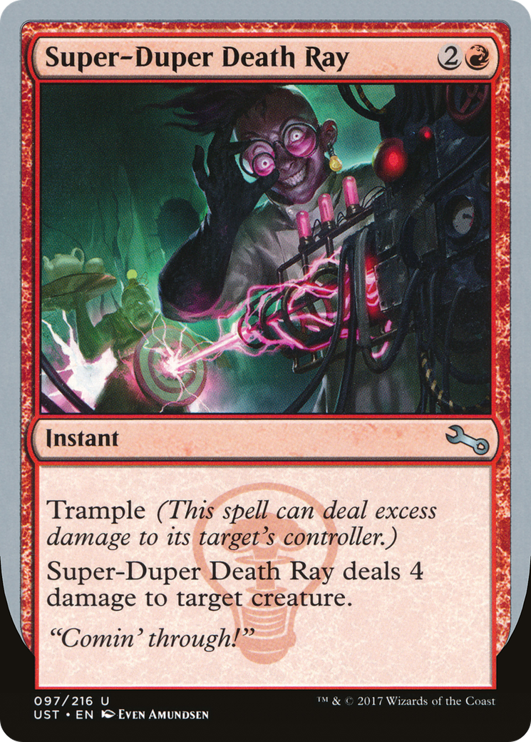 Super-Duper Death Ray [UST-97]