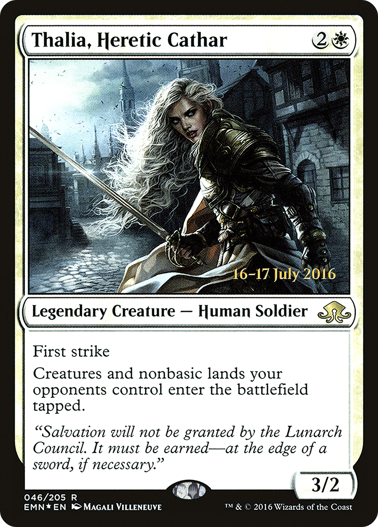Thalia, Heretic Cathar - Prerelease Promo [PEMN-46s]