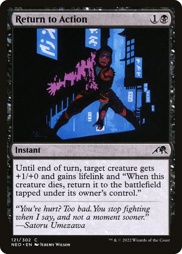 Return to Action [NEO-121]