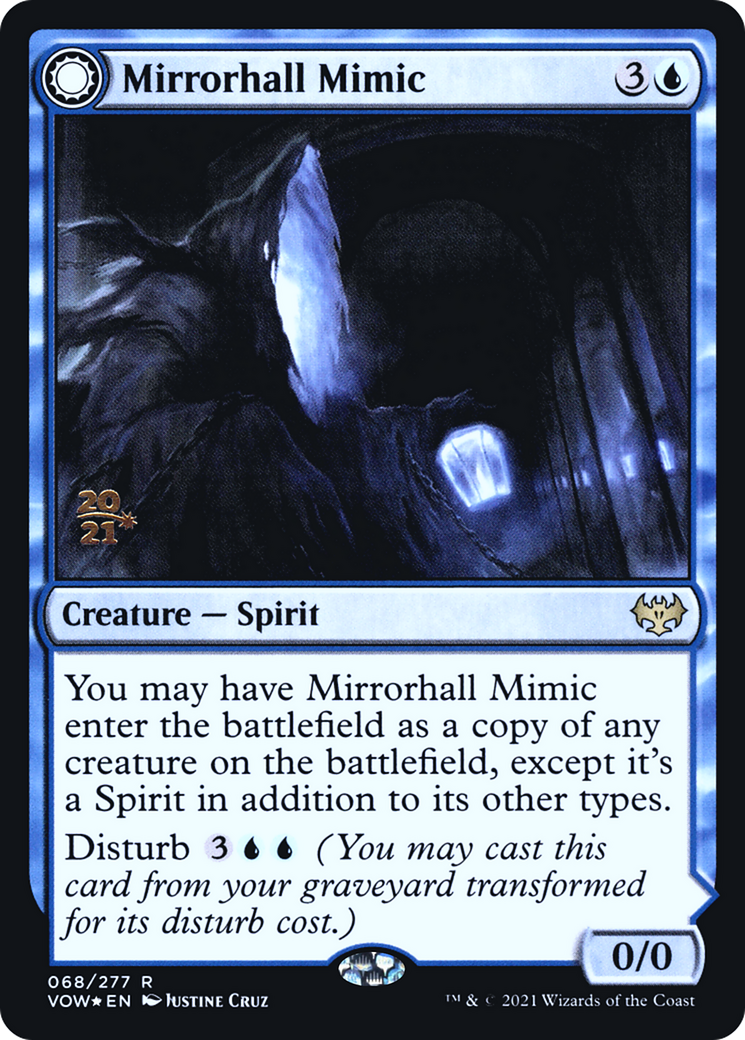 Mirrorhall Mimic // Ghastly Mimicry - Prerelease Promo [PVOW-68s]