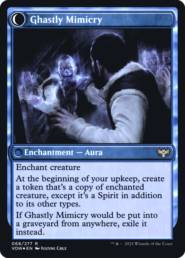 Mirrorhall Mimic // Ghastly Mimicry - Prerelease Promo [PVOW-68s]