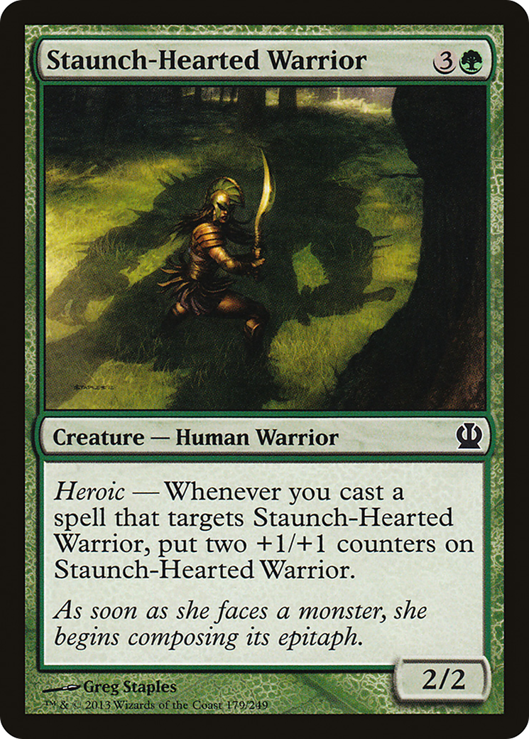 Staunch-Hearted Warrior [THS-179]