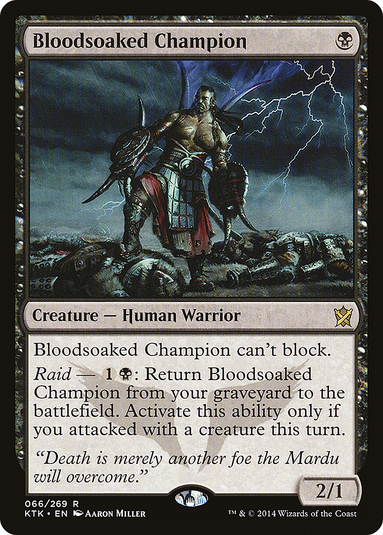 Bloodsoaked Champion [KTK-66]