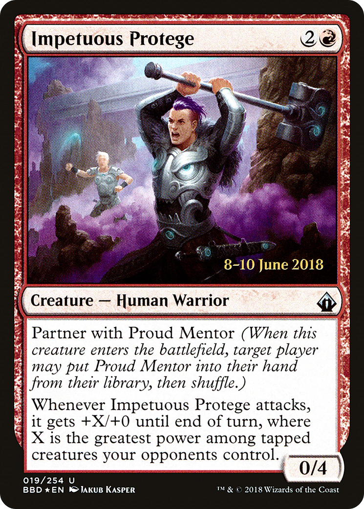 Impetuous Protege - Prerelease Promo [PBBD-19s]
