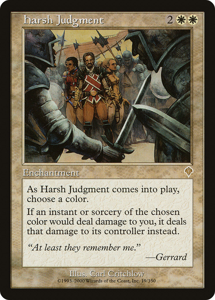 Harsh Judgment [INV-19]