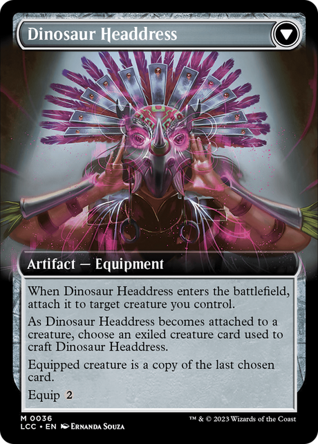 Paleontologist's Pick-Axe // Dinosaur Headdress - Extended Art [LCC-36]