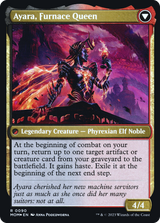 Ayara, Widow of the Realm // Ayara, Furnace Queen - Prerelease Promo [PMOM-90s]