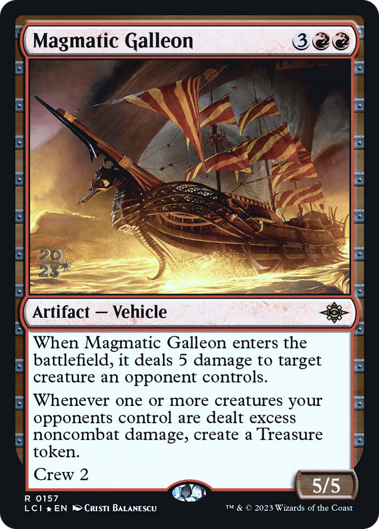 Magmatic Galleon - Prerelease Promo [PLCI-157s]
