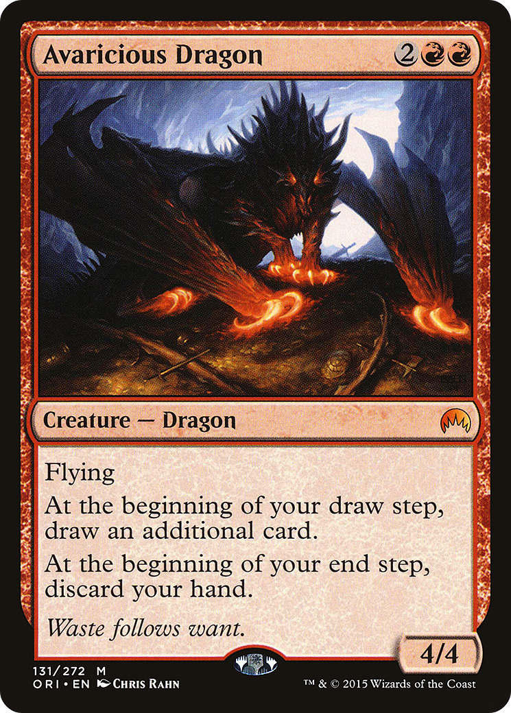 Avaricious Dragon [ORI-131]