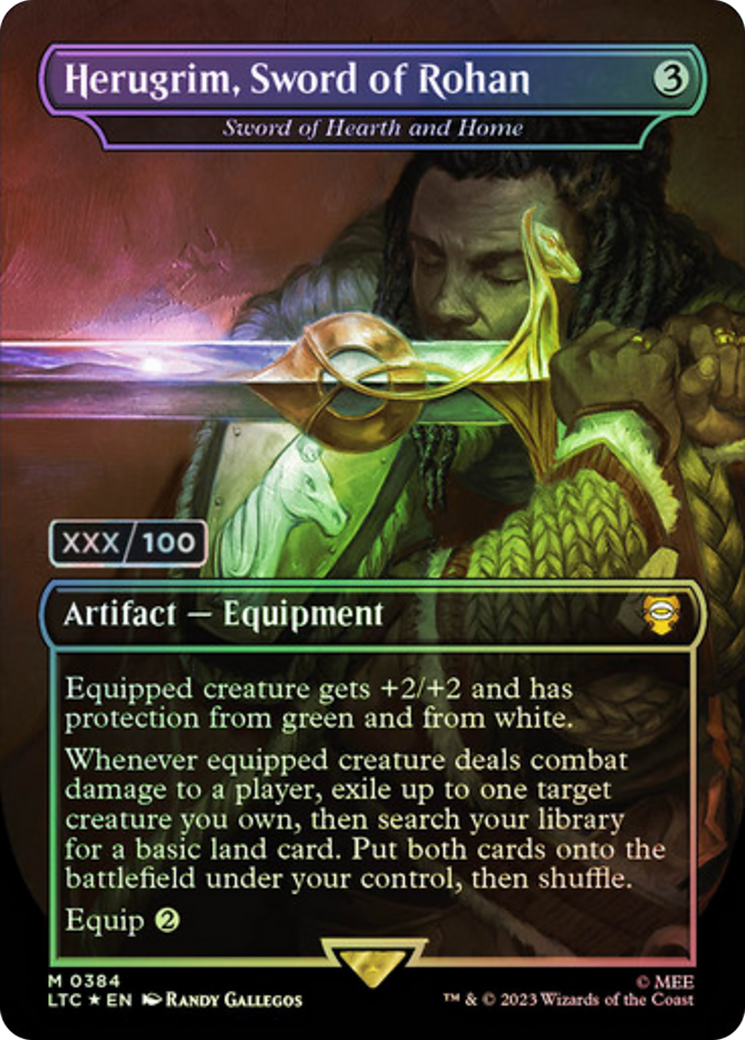 Sword of Hearth and Home - Borderless - Serialized [LTC-384z]
