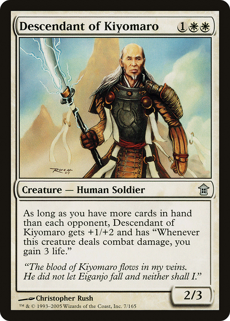 Descendant of Kiyomaro [SOK-7]