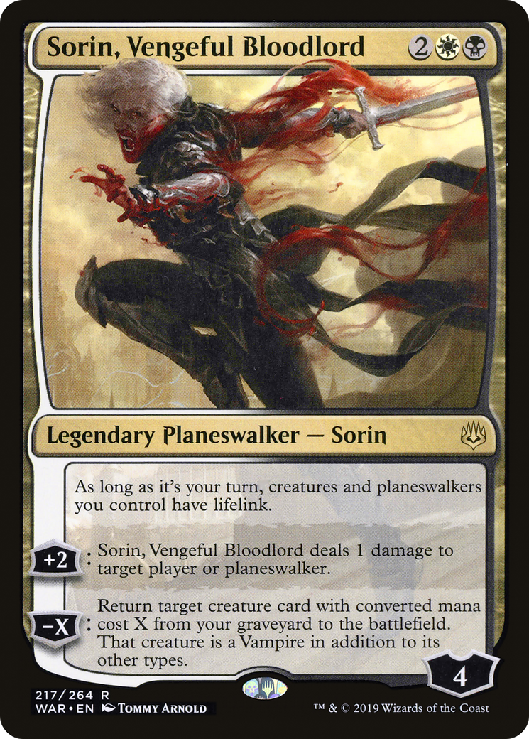 Sorin, Vengeful Bloodlord [WAR-217]