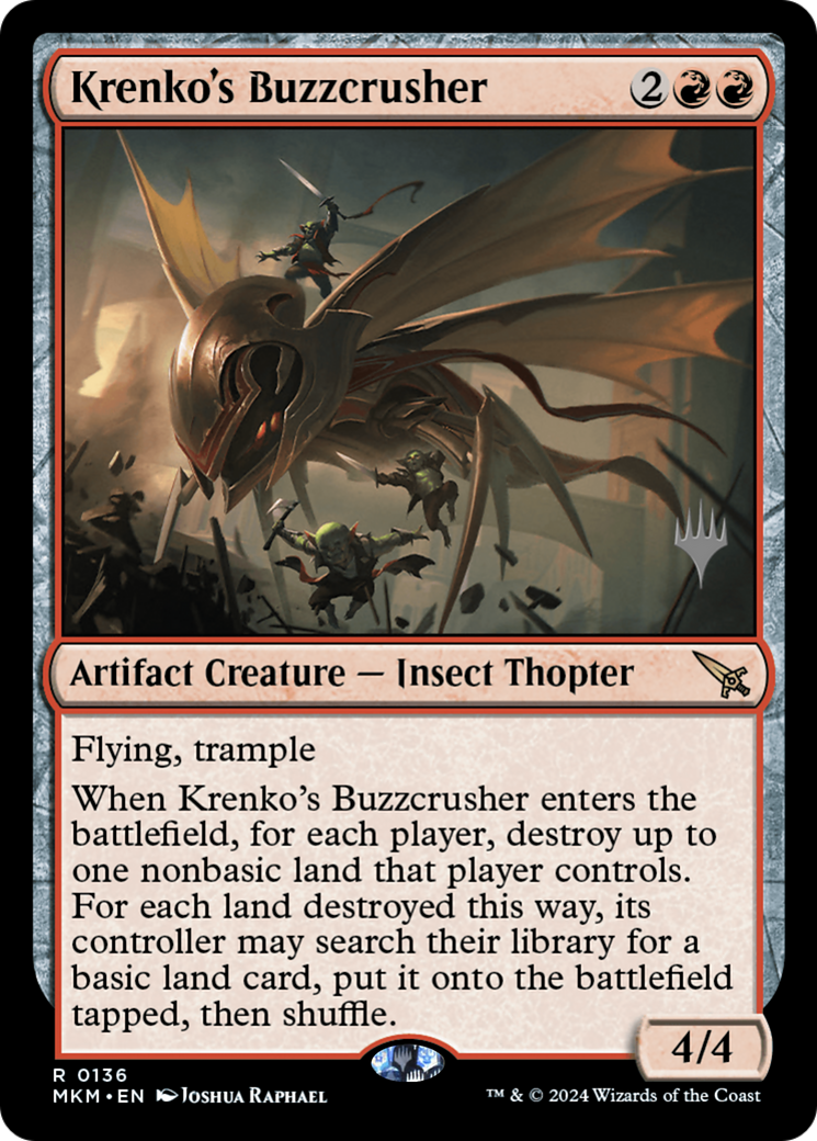 Krenko's Buzzcrusher - Promo Pack [PMKM-136p]