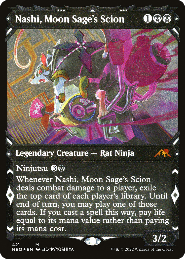 Nashi, Moon Sage's Scion - Showcase [NEO-421]