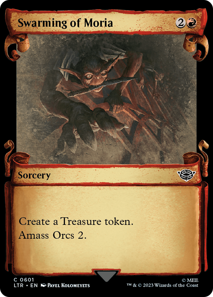 Swarming of Moria - Scroll Showcase [LTR-601]