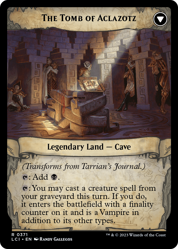 Tarrian's Journal // The Tomb of Aclazotz - Extended Art [LCI-371]