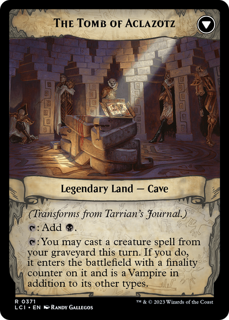 Tarrian's Journal // The Tomb of Aclazotz - Extended Art [LCI-371]