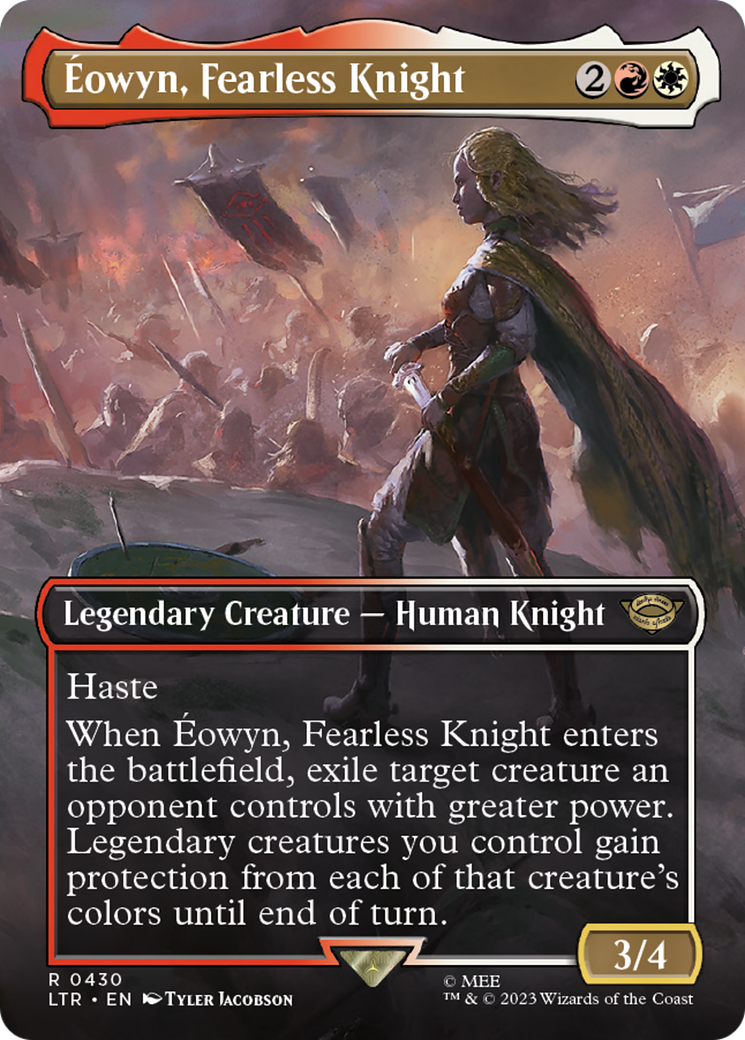 Éowyn, Fearless Knight - Borderless [LTR-430]