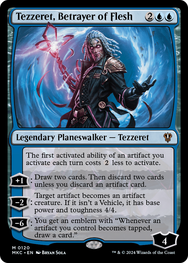 Tezzeret, Betrayer of Flesh [MKC-120]