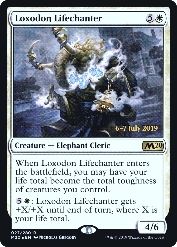 Loxodon Lifechanter - Prerelease Promo [PM20-27s]