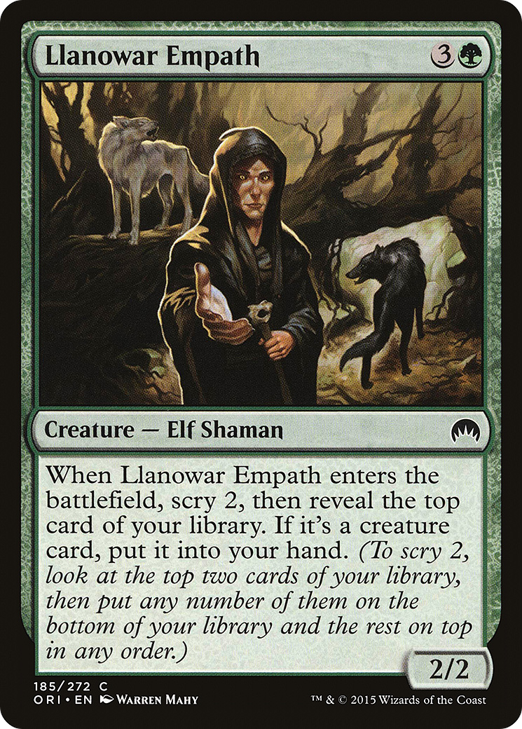 Llanowar Empath [ORI-185]