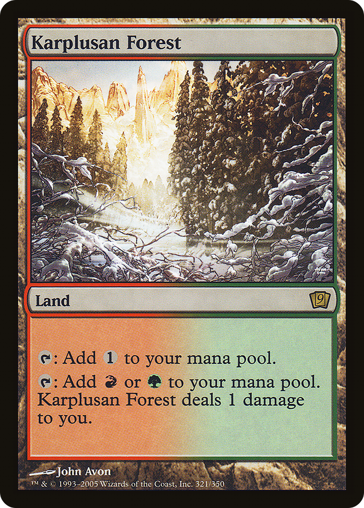 Karplusan Forest [9ED-321★]