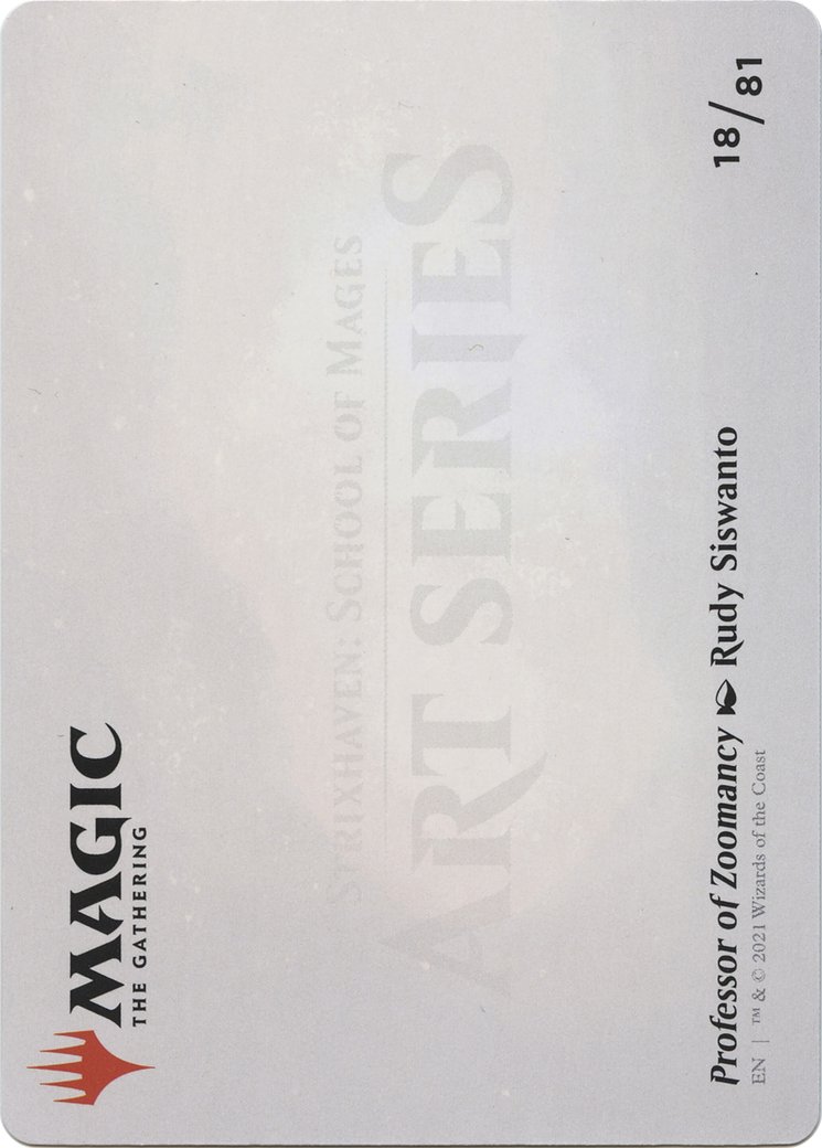 Professor of Zoomancy // Professor of Zoomancy [ASTX-18]