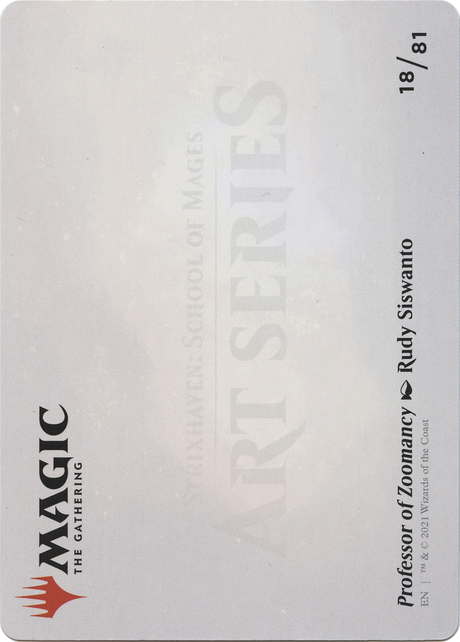 Professor of Zoomancy // Professor of Zoomancy [ASTX-18]