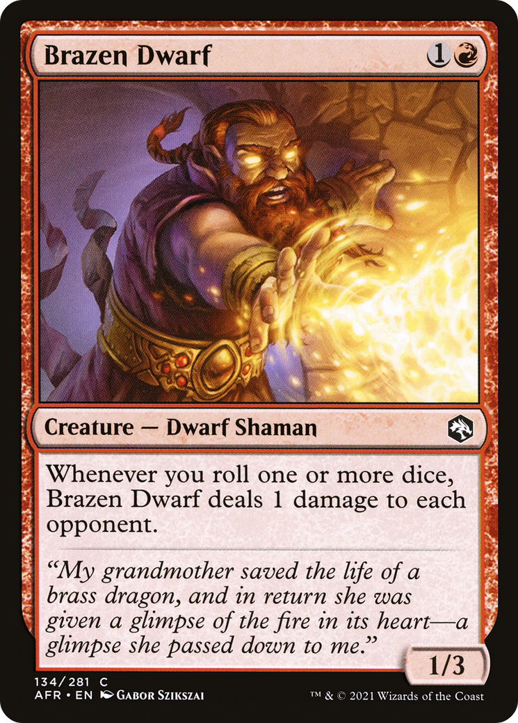 Brazen Dwarf [AFR-134]