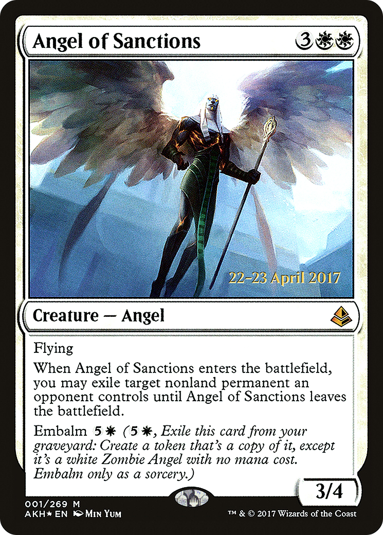Angel of Sanctions - Prerelease Promo [PAKH-1s]