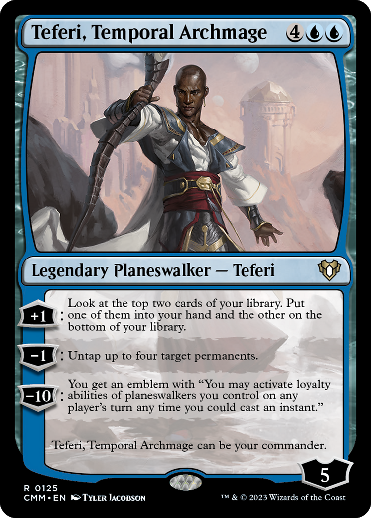 Teferi, Temporal Archmage [CMM-125]