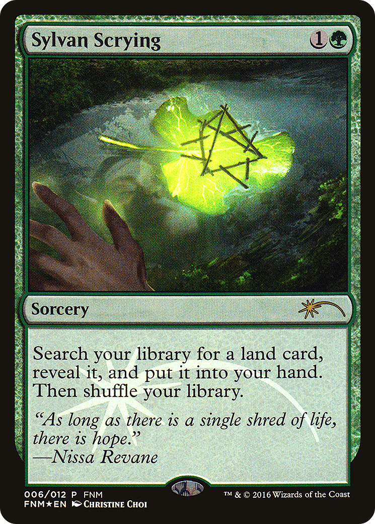 Sylvan Scrying - Promo [F16-6]