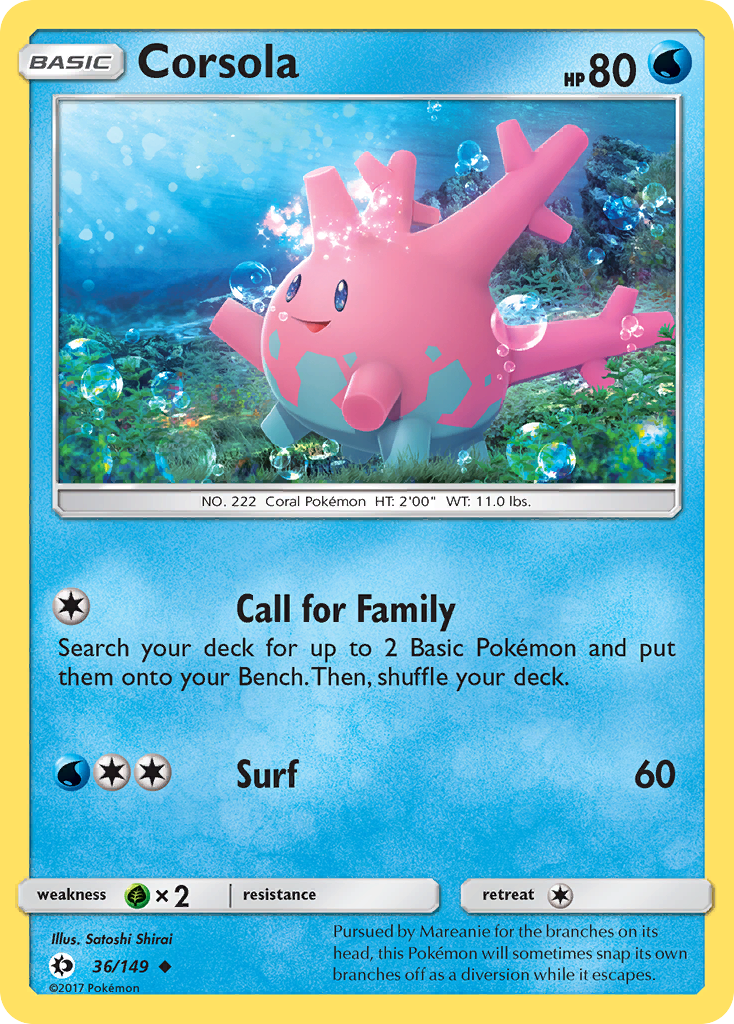 Corsola [SM1-36]