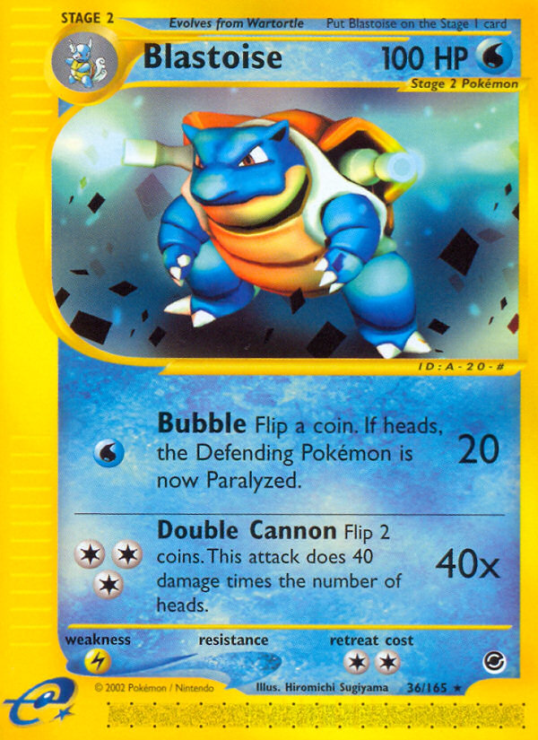 Blastoise [ECARD1-36]