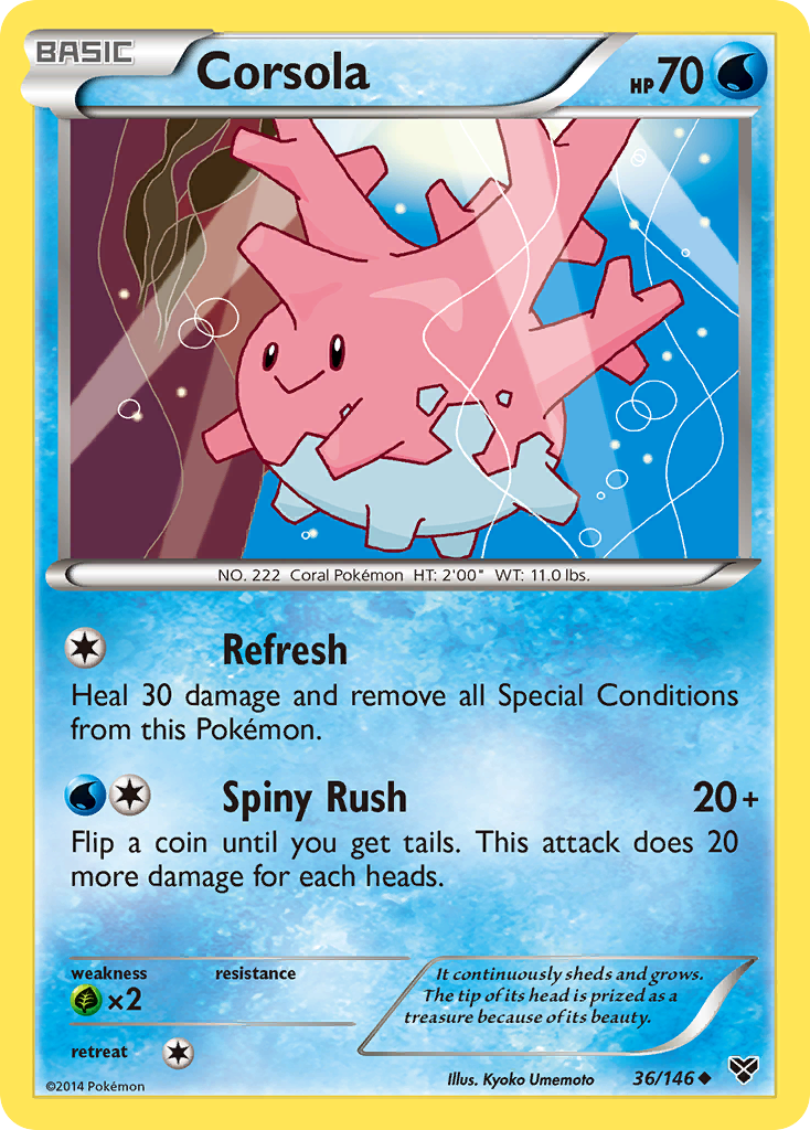 Corsola [XY1-36]