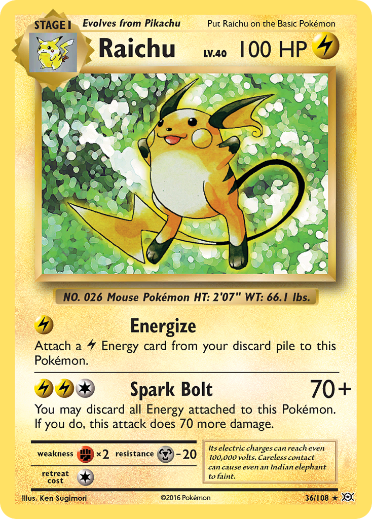 Raichu [XY12-36]