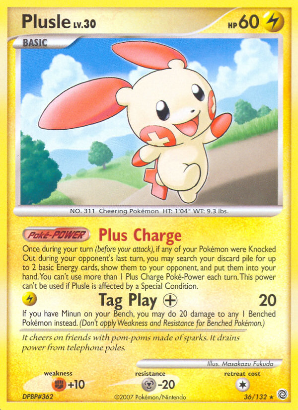 Plusle [DP3-36]