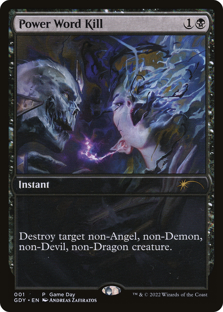 Power Word Kill - Full Art - Promo [GDY-1]