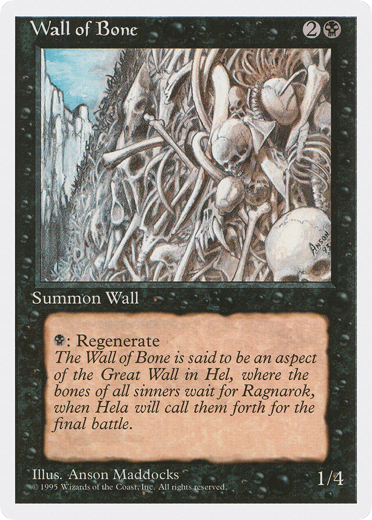 Wall of Bone [4ED-168]