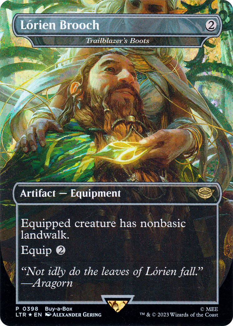 Trailblazer's Boots - Borderless - Full Art - Buy-a-Box Promo [LTR-398]