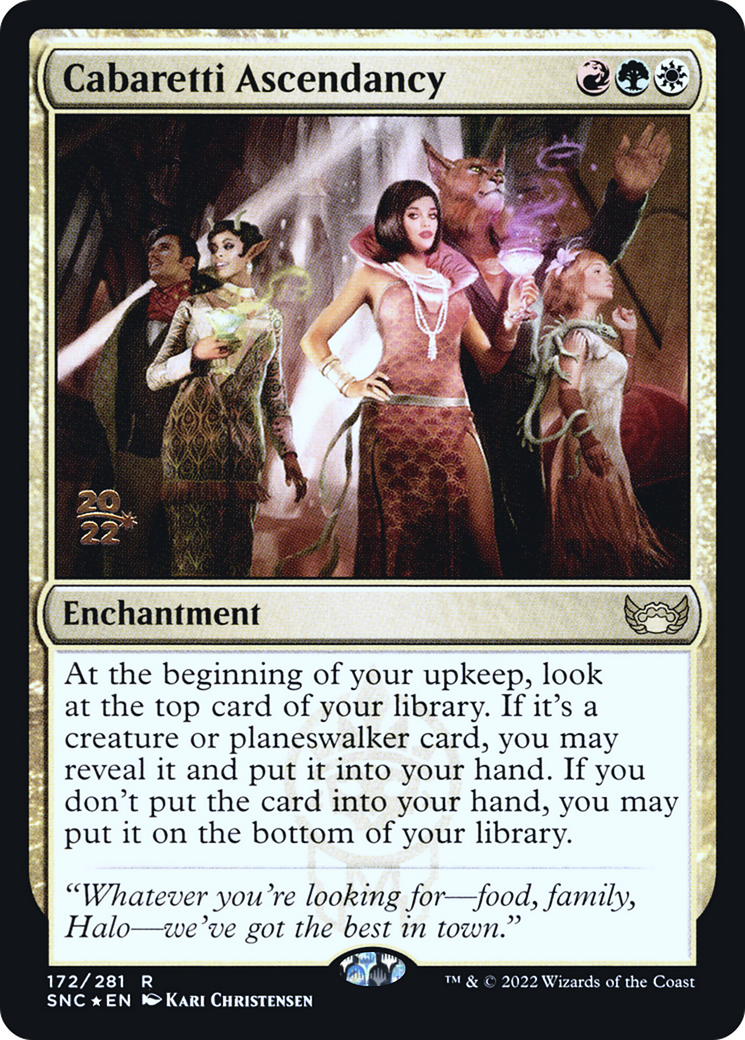Cabaretti Ascendancy - Prerelease Promo [PSNC-172s]
