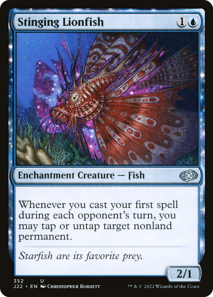 Stinging Lionfish [J22-352]