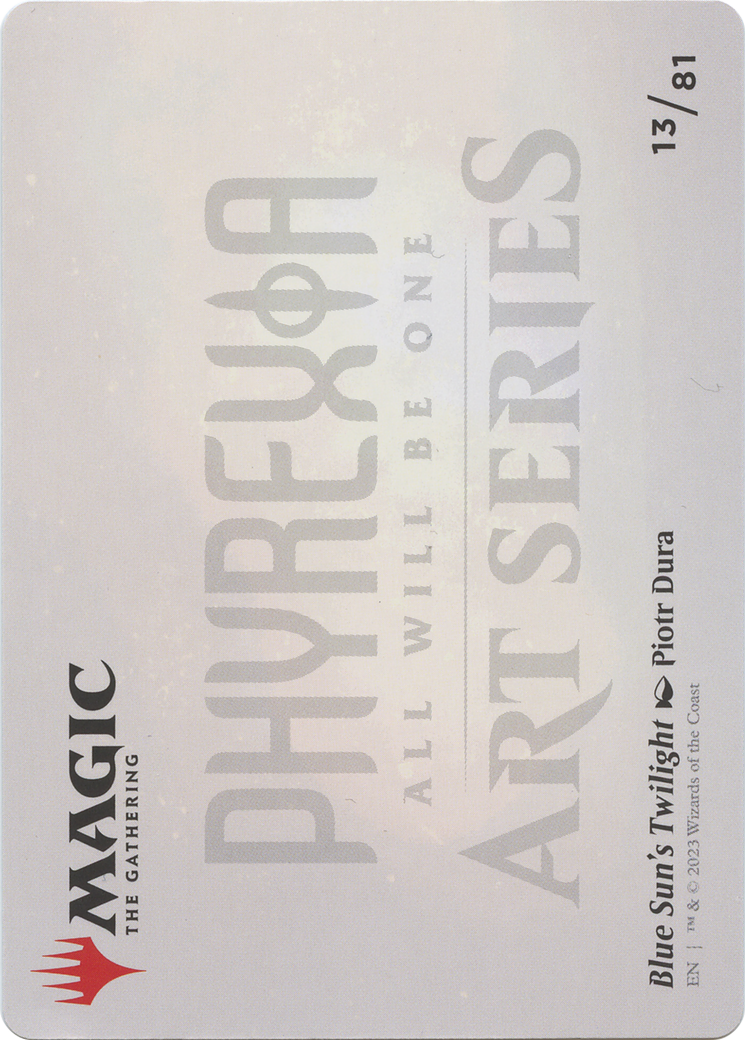 Blue Sun's Twilight // Blue Sun's Twilight [AONE-13]