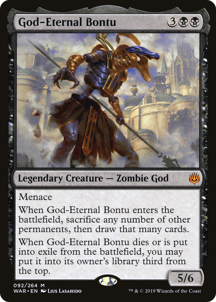 God-Eternal Bontu [WAR-92]