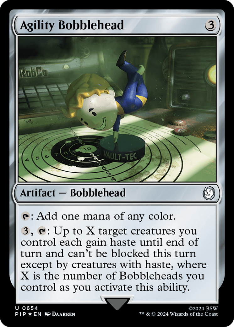 Agility Bobblehead - Surge Foil [PIP-654]