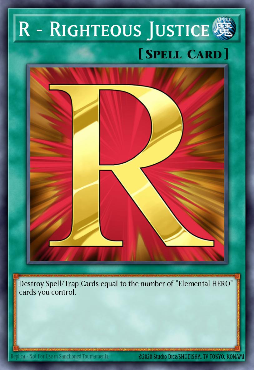 R - Righteous Justice [DR04-EN220]